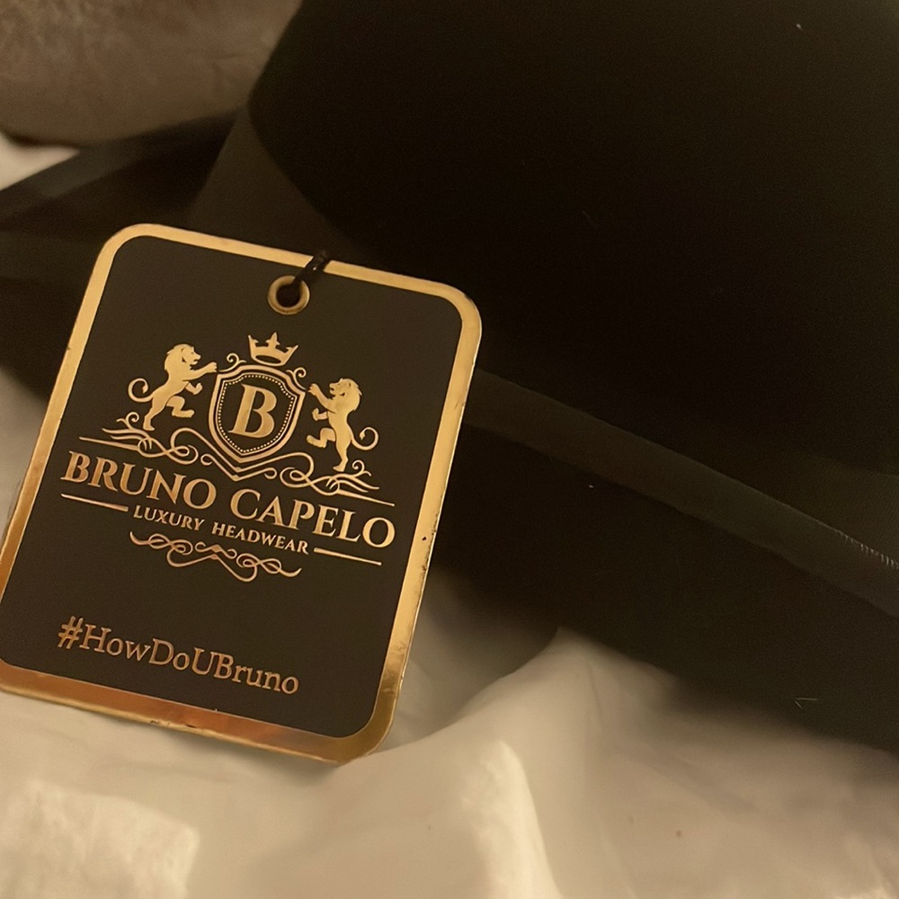 BRUNO CAPELO GODFATHER Collection Luxury  Australian wool Men’s Dress Hat